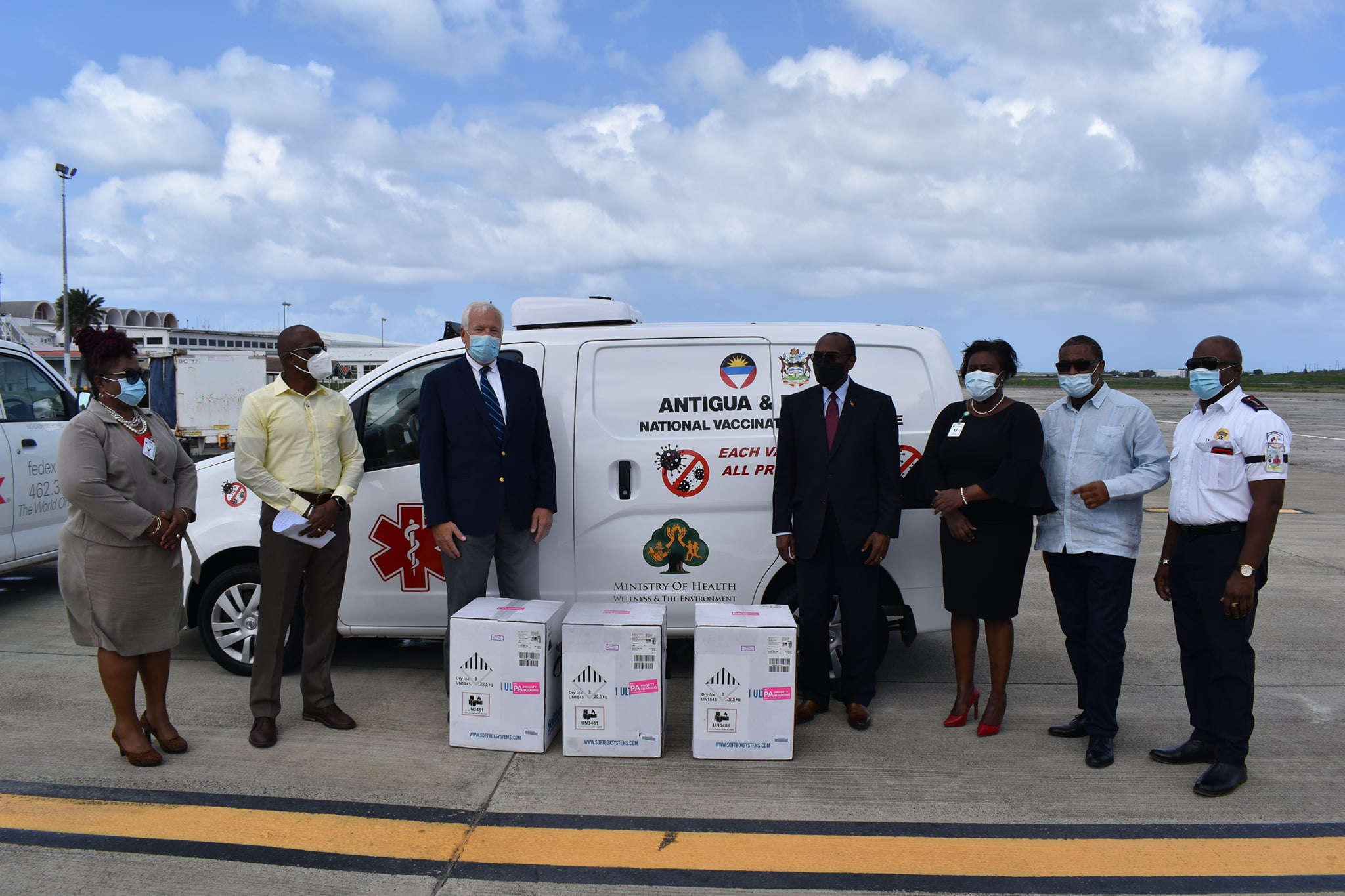 » The US Donates Vaccines to Antigua and Barbuda
